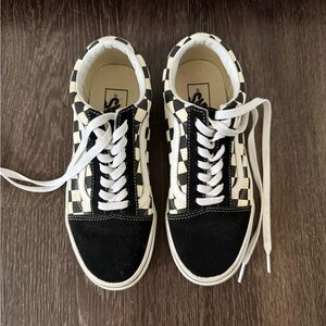 Checkered Vans